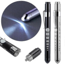 Medical Pen Light With Pupil Gauge Led Penlight For Nurses Doctors Reusable Flashlight Torch For Nursing Students