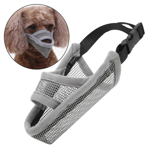 Breathable Soft Dog Muzzle Air Mesh Mesh Muzzle Anti-Biting Anti-Barking