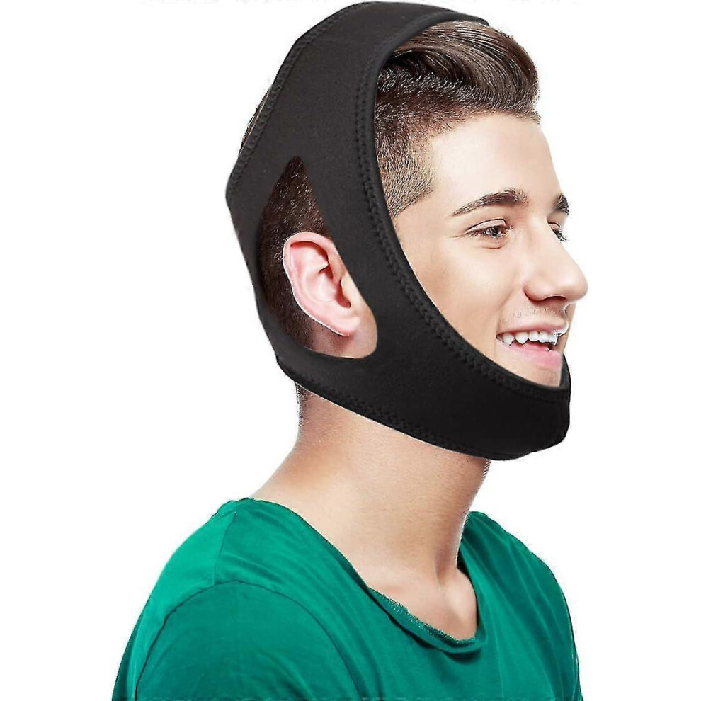 Anti Snoring Chin Strap, Effective Chin Strap For Cpap Users, Adjustable Chin Strap For Snoring Stop Snoring