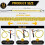 (C) 12 Pack Tool Lanyard with Single Metal Buckle and Adjustable Loop End, Standard Length, with Aluminu 3
