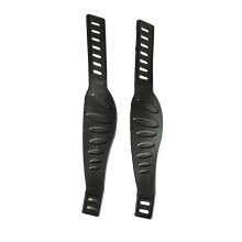 1 Pair Exercise Bike Pedal Belts Bicycle Pedal Straps Anti-slip Wear-resistant No Pinching Quick And Easy Installation Stationary Cycling Fix Bands