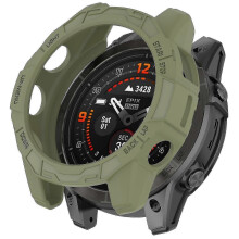 (Jungle Green) TPU-Uhrenhülle kompatibel mit Garmin Epix Pro (2. Generation) 47 mm / Fenix 7 Pro / Fenix 7, kratzfeste, hohle Schutzhülle