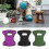 Memory foam knee pads for gardening, lightweight and protective 2