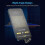 Mini Smartphone Video Microphone Cardioid Condenser Mic Type-C Plug CVC Active Noise Reduction Plug and Play with Foam Windshield compatible Android 4