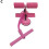 (1pcs,Pink)Ab Training Auxiliary Device, Double Suction Cups, 3Levels of Height Adjustment 1