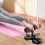 (2pcs,Black)Ab Training Auxiliary Device, Double Suction Cups, 3Levels of Height Adjustment 1