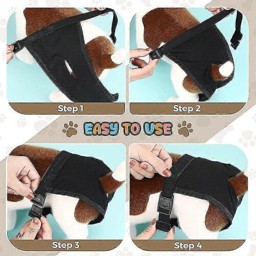 Adjustable Female Dog Physiological Pants Protective Trousers 1