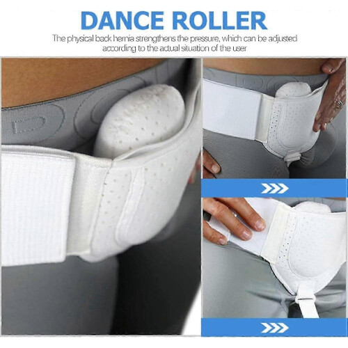 Men's Groin Support Belt, Left or Right Side Inguinal Hernia Truss 2