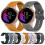 (Black) Silicone Watch Band compatible Garmin Venu 3