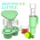 (green 1PCS) Silicone Ice Lattice Ice Making Mold with Three Silicone Ice Grids 5