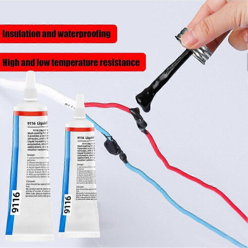 (15ml) Liquid insulation tape data line strong high temperature resistant sealant 1