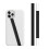 (Black) Professional Mobile Phone CaseRing Silicone Rope Phone Holder Strap Grip Loop Wristband Compact Modern 1