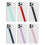 (Black) Professional Mobile Phone CaseRing Silicone Rope Phone Holder Strap Grip Loop Wristband Compact Modern 5