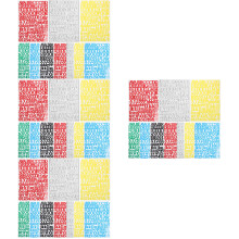 Small Letter Number Stickers Vinyl for Scrapbooking and Laptop