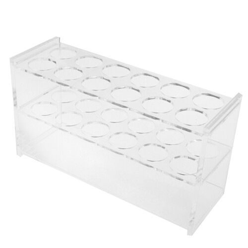 Transparent Acrylic Hydroponic Propagation Tube Display Rack