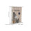 Large Capacity Wooden Wall Key Holder Mediterranean Decorative Box 2