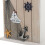 Large Capacity Wooden Wall Key Holder Mediterranean Decorative Box 4