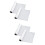 Wit Siliconen Bakpapier Cakevorm Liner Ovenbestendig 6