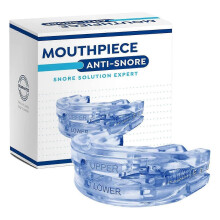 (Blue) Adjustable Anti Snoring Mouthpiece-Guard, Customizable Comfort, Improve Sleep Quality, for Peaceful Nights