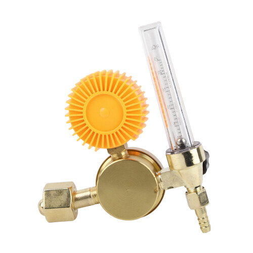 ABS Copper Argon Regulator with Flow Meter Pressure Reducer for TIG Welding