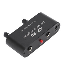 2-Channel 10.8x4.2x2.7cm Black 6.35mm Preamplifier