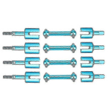 Dog Bone Diff Cup Joint Compatible with Tamiya Tt01 Tt01d Tt01e Tt02 1/10 Rc Car hwyC
