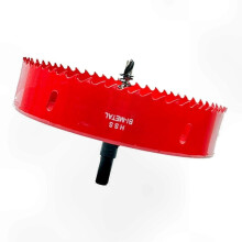 BiMetal M42 250MM Hole Saw for Cutting Wood Plastic Gypsum Metal Thin Sheets