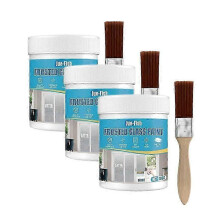 (3PCS) 1-5x Frosted Glass Paint for Door & Window Shading Frosted Glass Paint