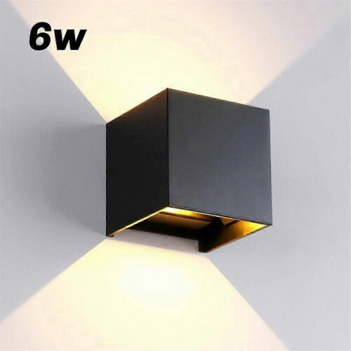 Up and Down LED Wall Lamp Waterproof IP65 Interior Wall Light 6w hwy 1