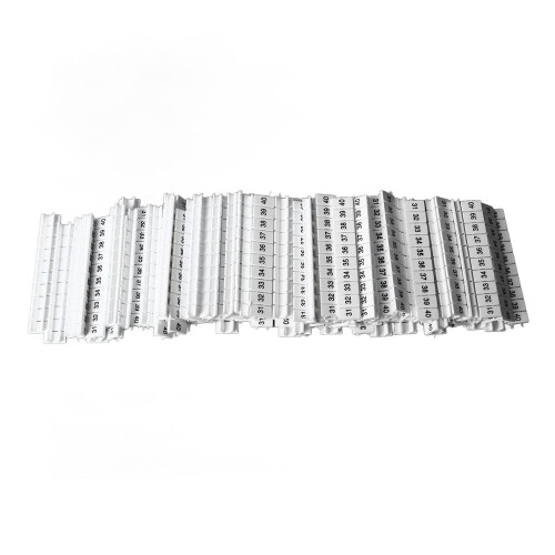 100Pcs ZB Series Terminal Marker Strip 31-40
