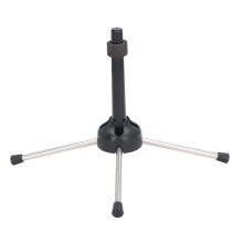 Clarinet Stand Foldable 4-Leg, Black/Silver