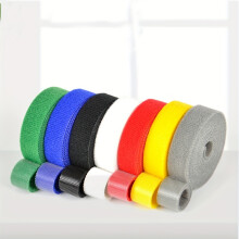 Bridas para cables reutilizables de gancho y bucle, 8 Uds., adecuadas para cables, cordones, correas de sujeción de