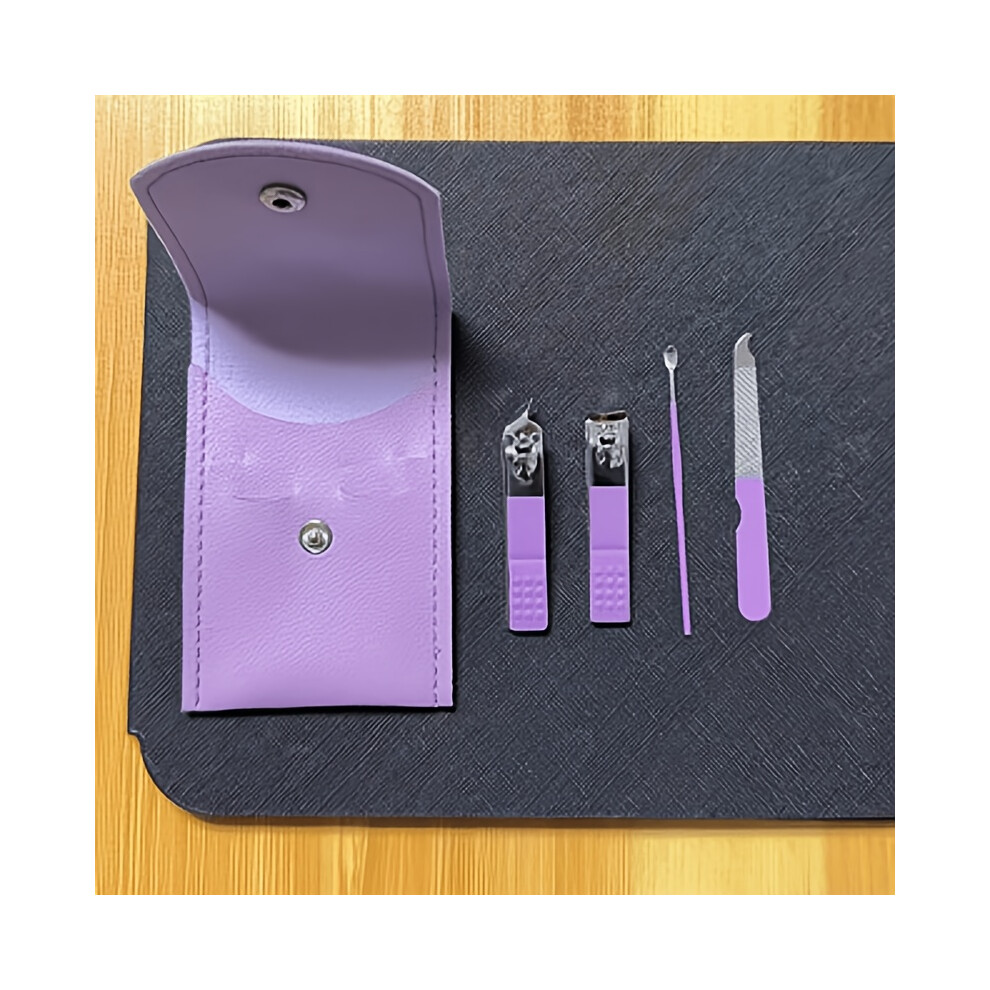 Luxury Stainless Steel Nail & Foot Kit, Professional Nail Clippers & Beauty Tools with Portable Storage Case