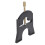 Cello String Lifter Adjustable Black 118x86x7.9mm 16