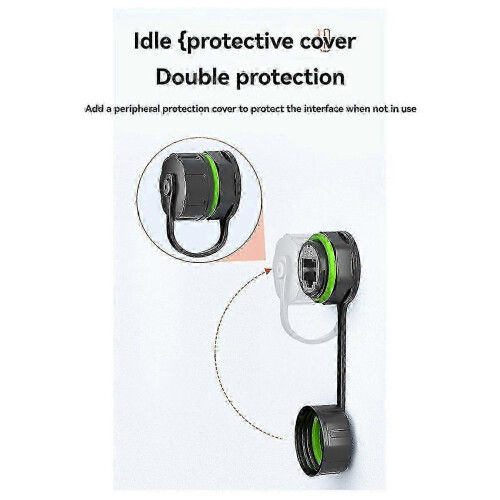 IP68 Waterproof M20 RJ45 Shielded CAT6A Female Panel Mount Socket Network Ethernet Adapter Extension Cable with Cable Hwy 2