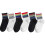 Women's 6 Pairs Rainbow Striped Socks - RIpj 1