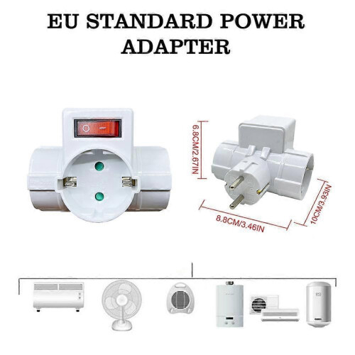 EU Electrical Socket European German Style Power Conversion Socket 2