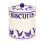 Emma Bridgewater Blue Hens Biscuit Barrel 1