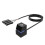 Portable On/off Pc Button Switch Cable Desktop Computer Switches Extension Cord 400cm Blue Light Xxf hwy 1