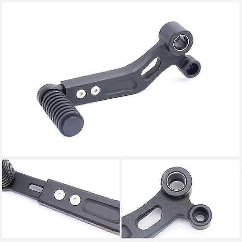 Motorcycle Folding Gear Shift Lever for 250SR SR250 Adjustable Length(Silver) Hwy 1