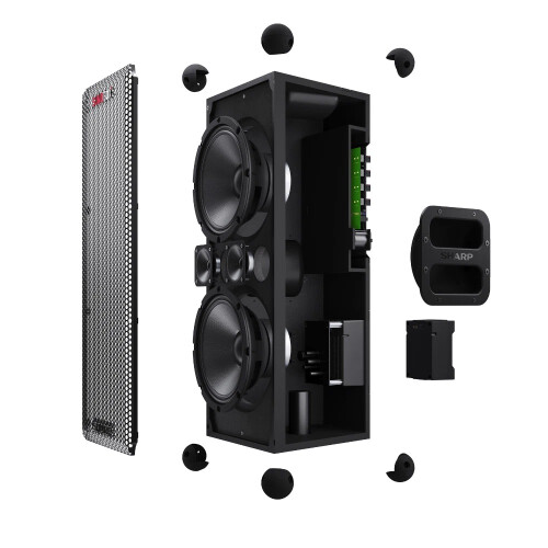 Sharp SumoBox Portable Speaker High Performance 120W SAM by Devialet CP-LS100 1