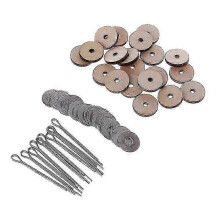 10 Sets Wood Joints Connectors for Handmade Teddy Bear Craft Children Kids Toy Diy Scrapbooking Manual Handicraft Accessory hwyC