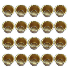 20 Pcs Metal Candle Insert for Taper Candles Decorative Candle Holder Diy Candle Holder Set for Tre hwyC