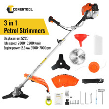 52CC (3-in-1) Petrol Grass Trimmer Brush Cutter