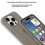 (Grey) iPhone 15 Pro MagSafe Case with Liquid Silicone Material: Secure Fit & Induction Popover Functionality 2