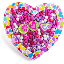 Woodyland 102190213 enhebrado de corazón, Multicolor 4111