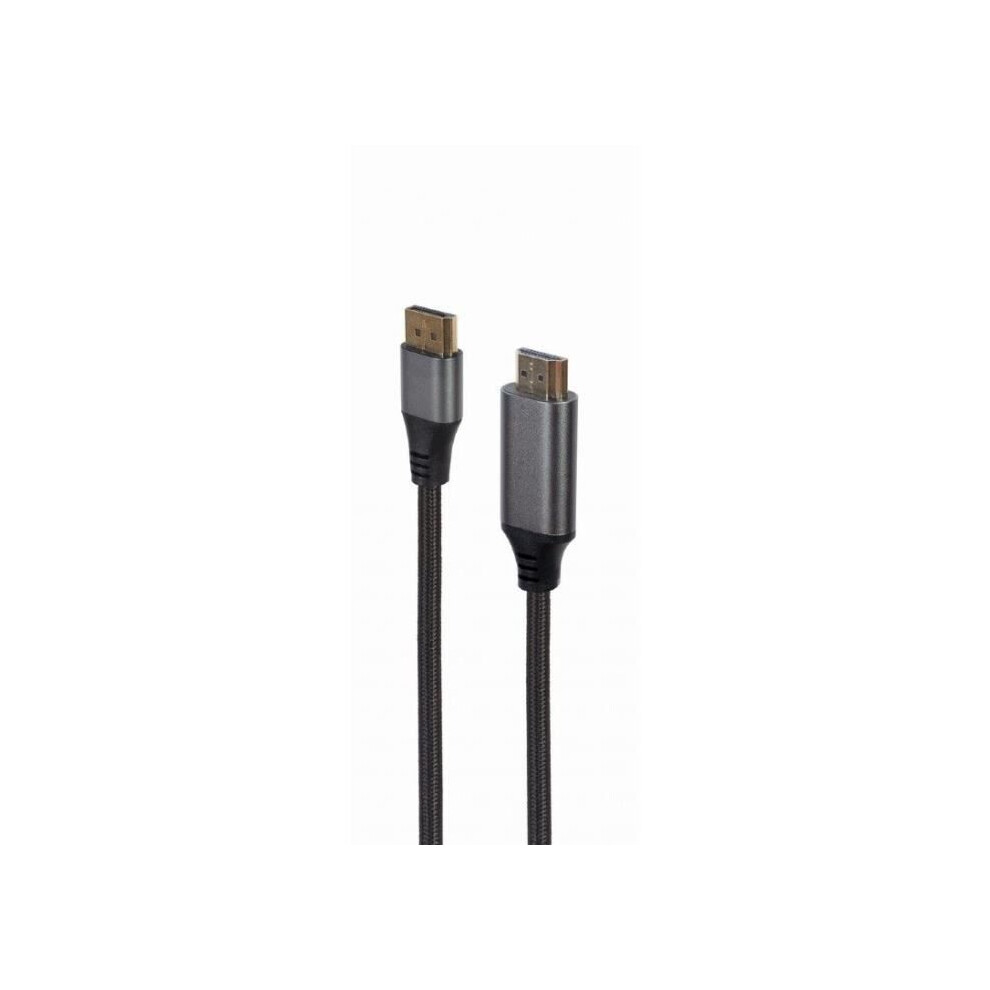Gembird CC-DP-HDMI-4K-6 Videokabel-Adapter 1,8 m DisplayPort HDMI Typ A (Standard) Schwarz (1.80 m), Videokabel, Schwarz - Image 4