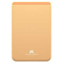 Korttikotelo - Urban Mag Wallet - Yhteensopiva iPhone 12+ - MagSafe - Pehmeä keltainen silikoni