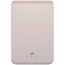 Matkatarvike - BLACK ROCK - Urban Mag Lompakko - Yhteensopiva MagSafe - Pehmeä Silikoni - Minimalistinen