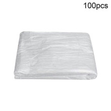 100PCS Disposable Bed Couch Pad Cover Plastic Massage Salon Sheet